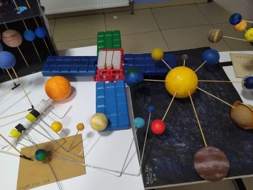 6. 7. Sınıflarımızın Uzay ve Güneş sistemi projeleri