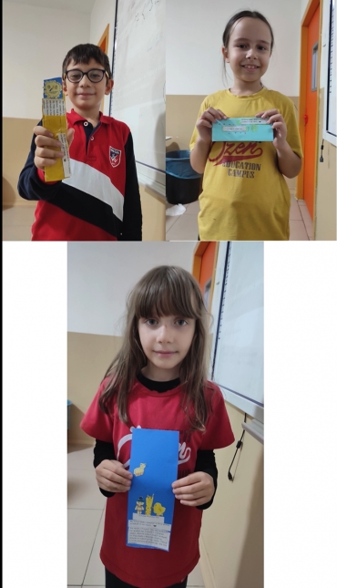 We celebrated 4 October Animal Day and made animal bookmarks. Our school made a donation for the stray animals on behalf of our students’ families