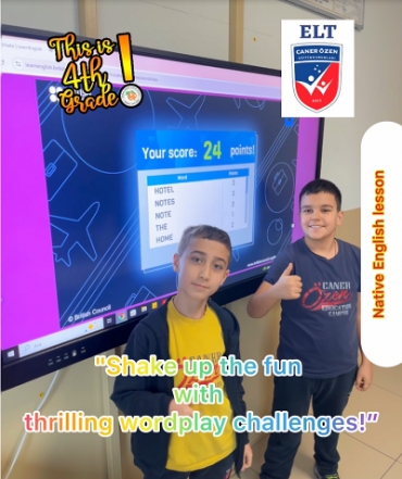 Our students derive immense enjoyment from engaging in word formation through captivating and dynamic methods.