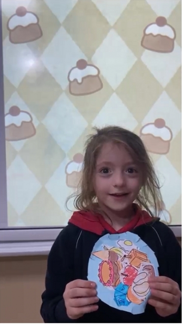 Our students have made their plates by using their imagination and made "like, don’t like" sentences. ❤️