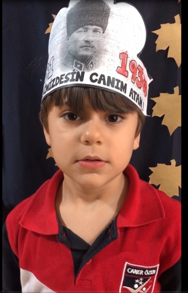 5 Yaş A sınıfı “Atatürk yaşasaydı ona ne söylemek isterdin ? “ sorusuna cevap verdiler.