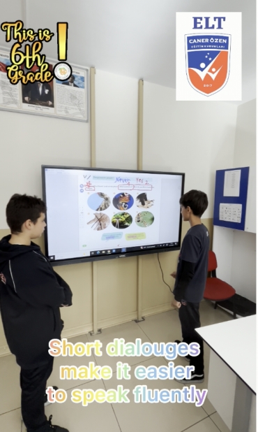 Our students have made short dialouges to speak fluently. This practive was done in pair. Good job.