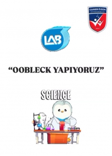 1/B sınıfı ile birlikte laboratuvar dersimizde nişasta ve suyu karıştırarak ‘Oobleck’ elde ettik. Maddenin katı mı sıvı mı olduğuna eğlenceli bir şekilde tanık olduk.
