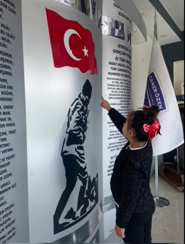6 Yaş A Grubu / "Büyük Atatürk! Seni seven ve anlayan bir gençlik her zaman var olacaktır.